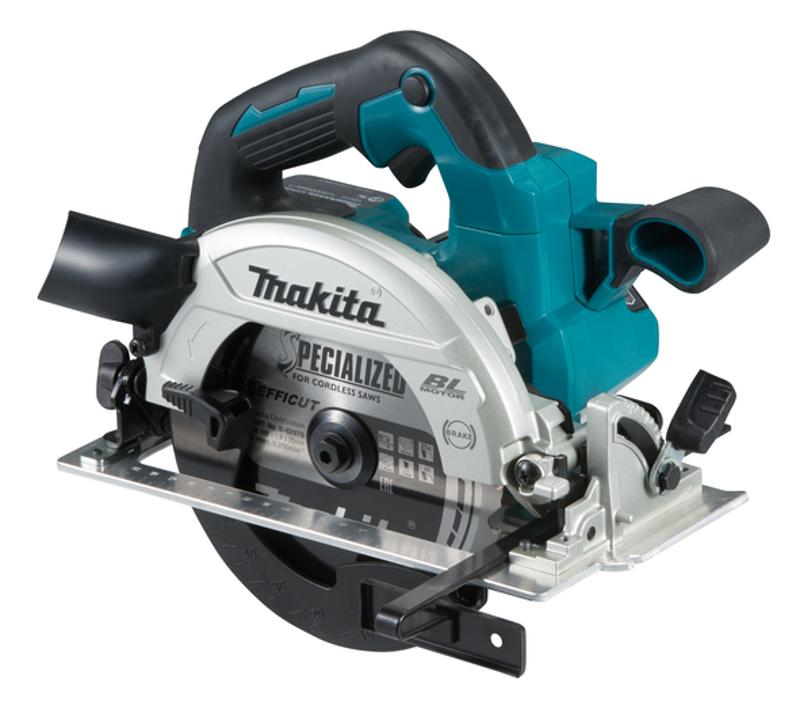 MAKITA Akku-Handkreissäge 57 mm 18 V / 5,0 Ah, 2 Akkus + Ladegerät im MAKPAC - DHS660RTJ