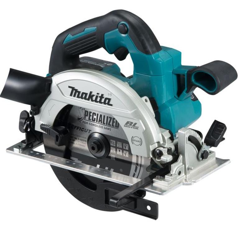 MAKITA Akku-Handkreissäge 57 mm 18 V mit Bluetooth / 5,0 Ah, 2 Akkus + Ladegerät im MAKPAC - DHS661RTJU