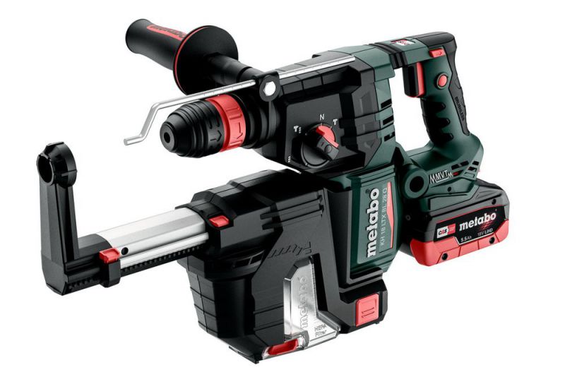 METABO Akku-Kombihammer KH 18 LTX BL 28 Q Set ISA  (601715930); metaBOX 185 XL