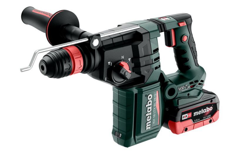 METABO Akku-Kombihammer KH 18 LTX BL 28 Q (601715660); metaBOX 165 L