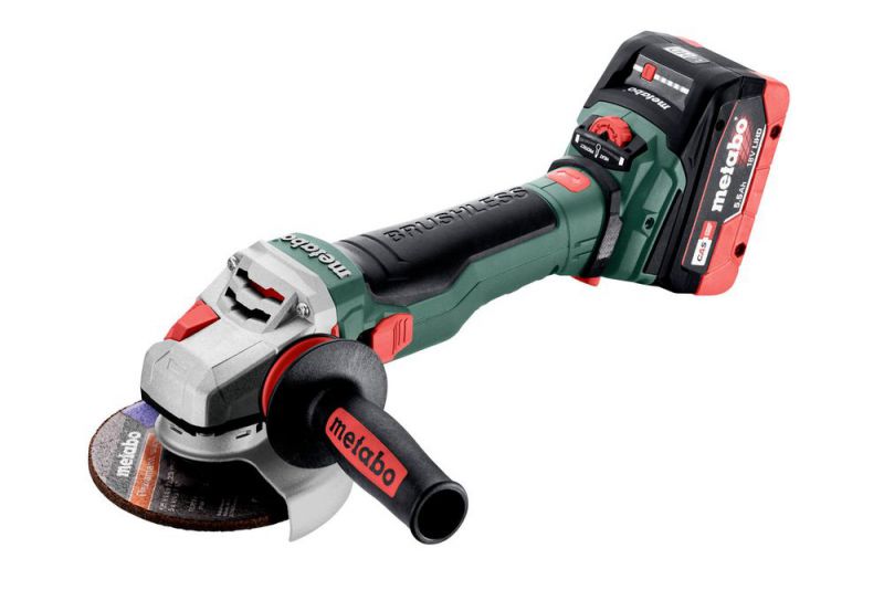METABO Akku-Winkelschleifer WVB 18 LTX BL 15-125 Quick (601731660) metaBOX 165 L; 18V 2x5.5Ah LiHD + ASC 145