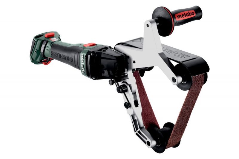METABO Akku-Rohrbandschleifer RBVB 18 LTX BL 180 (601768840); metaBOX 185 XL