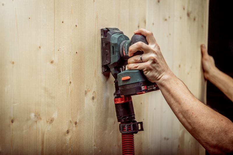 METABO Akku-Multischleifer SM 18 LTX BL (602089850) mit zwei  