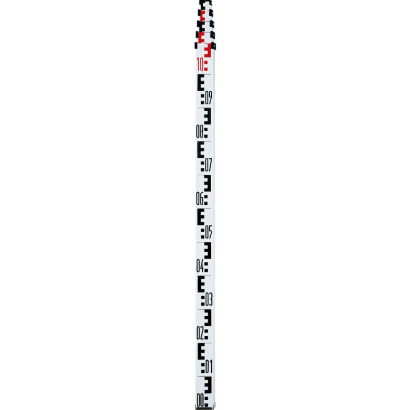 Laserliner Mire de nivellement Mire de nivellement télescopique LT 4 m - 080.42
