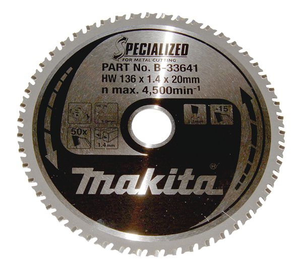 MAKITA SPECIALIZED Sägeb.136x20x50Z (B-33641) günstig bei rubart.de