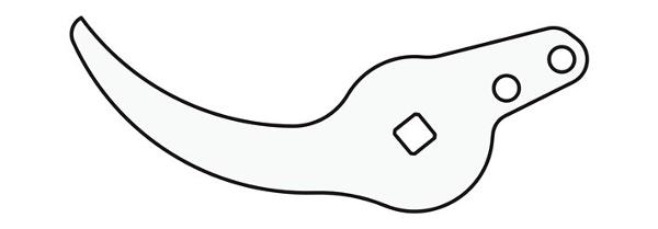 FELCO 11/4 Ersatz-Gegenklinge 