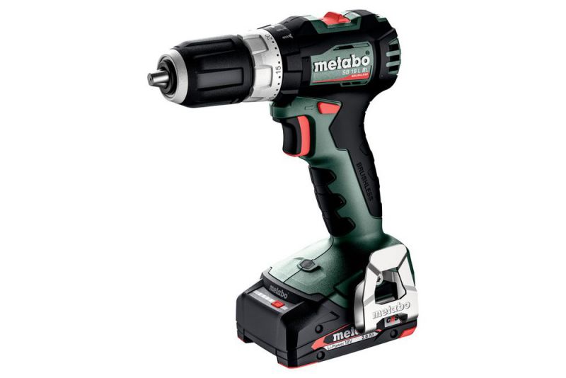 METABO Akku-Schlagbohrschrauber SB 18 L BL (613157500) metaBOX 145; 18V 2x2Ah Li-Power + SC 30