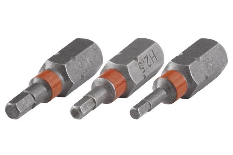 Wolfcraft Embouts Solid Hex, dimension : 2 - 2,5 - 3