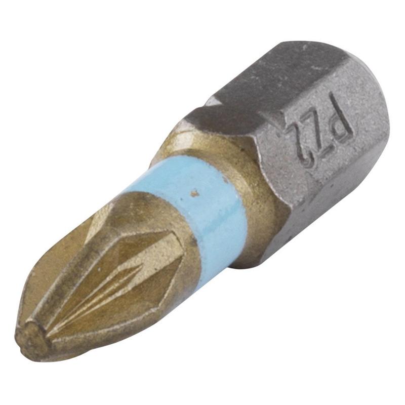 Wolfcraft Embouts Solid Pozidriv, dimension : PZ 2