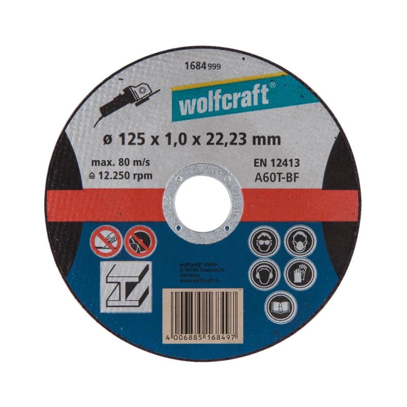 wolfcraft Disque à tronçonner le métal, extra-fin