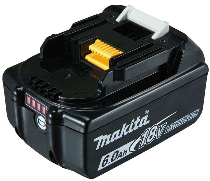 MAKITA Batterie Makstar Li-Ion 18V / 6 Ah - BL1860B ( témoin de charge intégré )197422-4