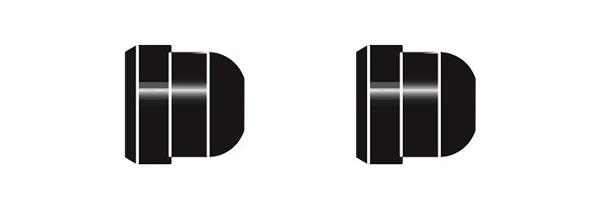 FELCO 20/93 Satz mit 2 Stossdämpfer