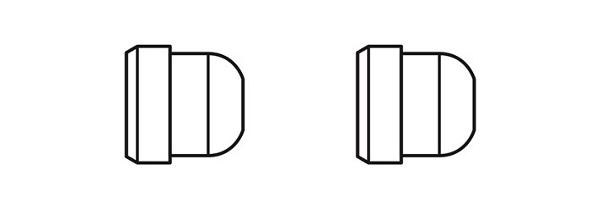 FELCO 21/93 Satz mit 2 Stossdämpfer 