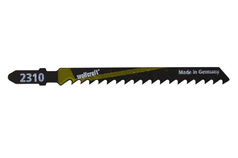 wolfcraft Lames de scie sauteuse HCS, empreinte en T, bois, coupe rapide, grossière-2310000