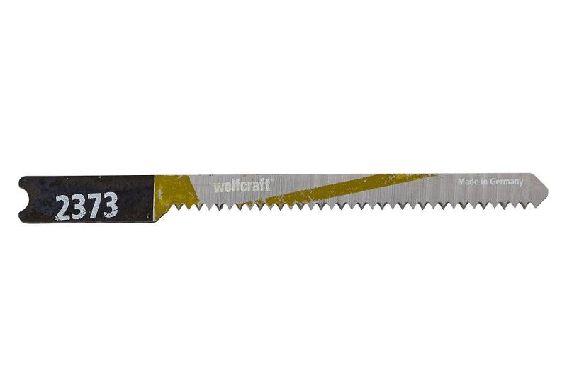 wolfcraft Lames de scie sauteuse HCS, empreinte en U, bois, coupe courbe nette-2373000