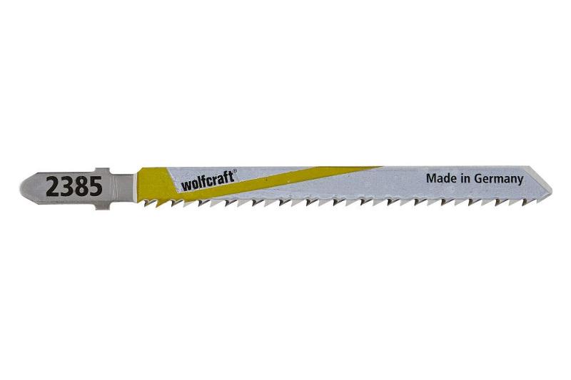 wolfcraft Lames de scie sauteuse BiM, empreinte en T, bois avec clous, coupe nette-2385000