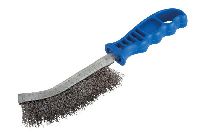 wolfcraft Brosse manuelle en acier-2715000