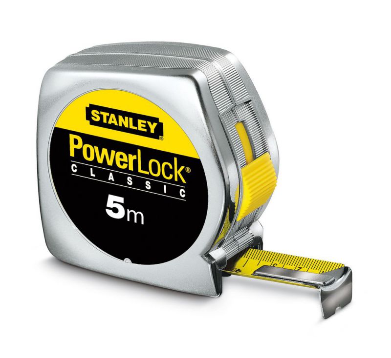 Stanley Bandmass Powerlock Kunststoff 5m/19mm - 1-33-194