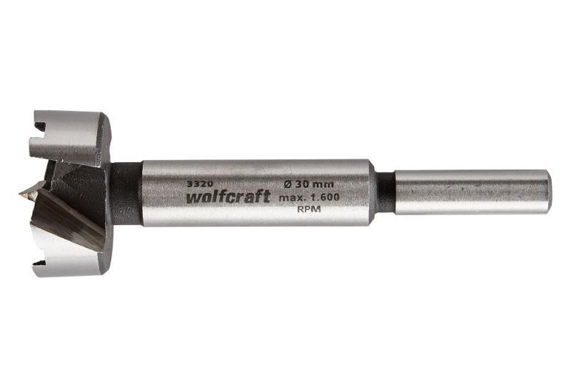 Wolfcraft Fraises à bois dencastrement avec queue ronde 3320000