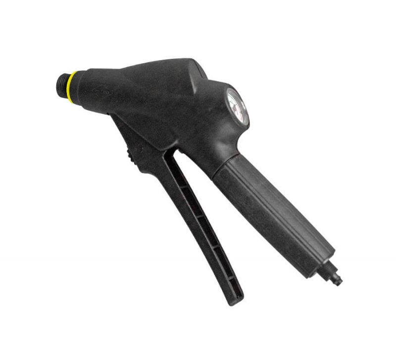 MESTO 6307FM Abstellventil mit Manometer für Spiralschlauch, FPM