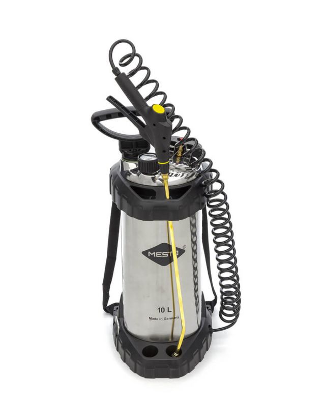 MESTO 3618P Hochdrucksprühgerät, 10 l Edelstahlbehälter, FPM/FKM-Dichtungen