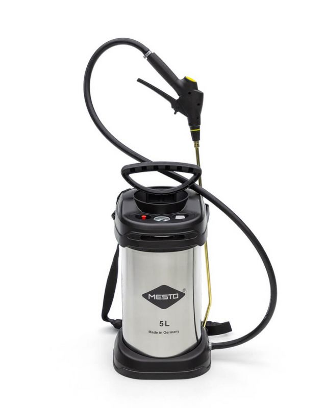 MESTO 3591PC Hochdrucksprühgerät, 5 l Edelstahlbehälter, FPM/FKM-Dichtungen