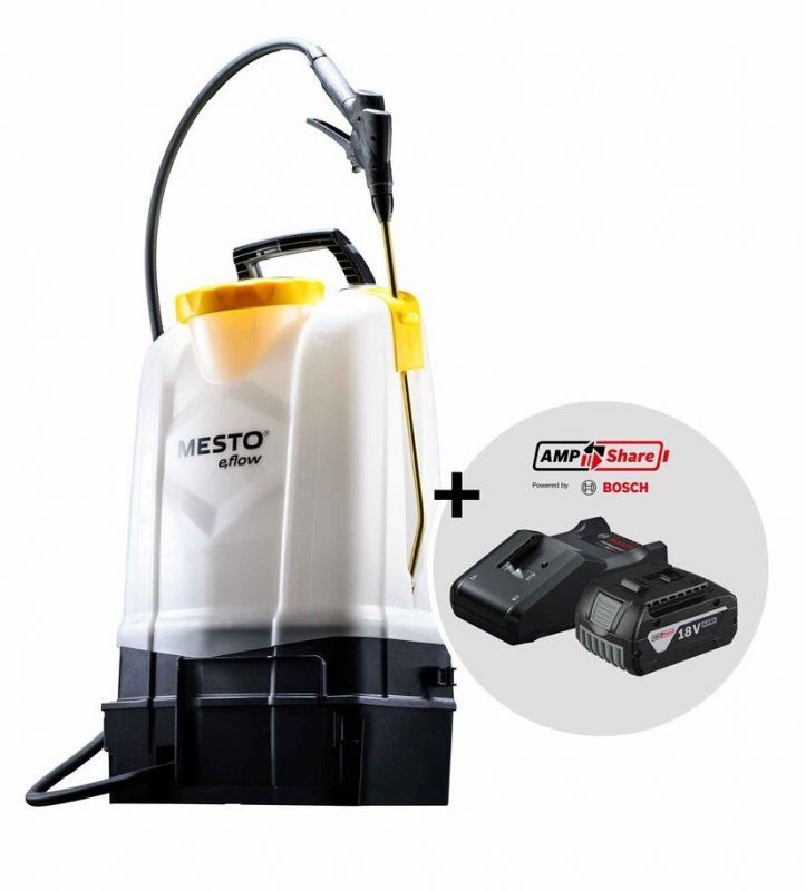 MESTO 3626EU e.RS185 Akkurückenspritze + Ladegerät