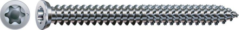SPAX SPAX-RA, 7,5 x 60 mm, 100 unités, Tête centrante, Tête fraisée plate, T-STAR plus T30, WIROX - 1021010750605