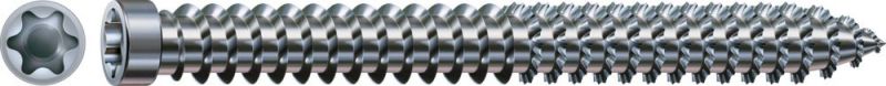 SPAX SPAX-RA, 7,5 x 80 mm, 100 Stück, Vollgewinde, Zylinderkopf, T-STAR plus T30, WIROX - 1031010751005