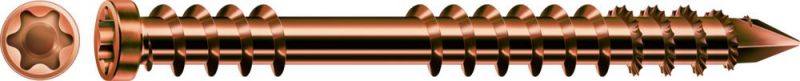SPAX Vis pour terrasse, acier inoxydable A2 antique ,5 x 50 mm ,200 Stk. - Carton XL