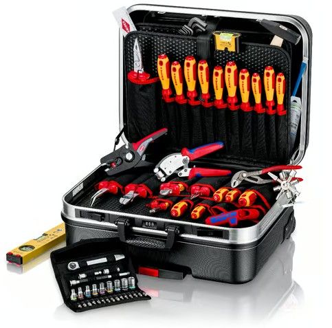 KNIPEX (00 21 06) Werkzeugkoffer "BIG Basic Move" ElektroPlus 68-teilig