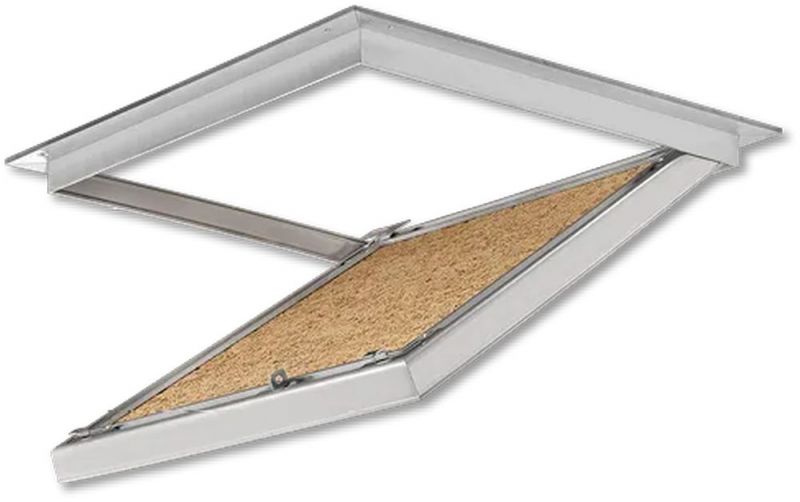 UPMANN Revi-Klappe AluStar 300x300/12,5mm, ohne Einlage - 20450