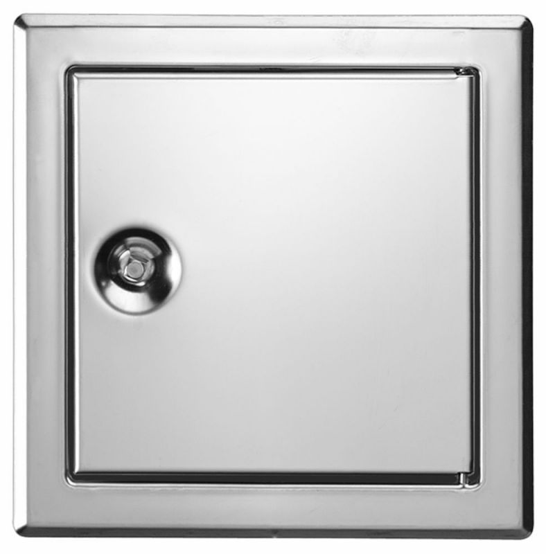 UPMANN Revitür SOFTLINE Edelstahl 600x600 Vierkantverschluss - 20657