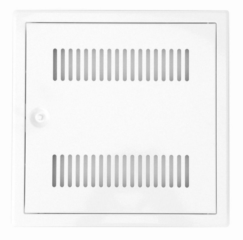 UPMANN Revitür SOFTLINE sv 400x400 RAL9016 Vierkant Lüftungsschlitz - 21688