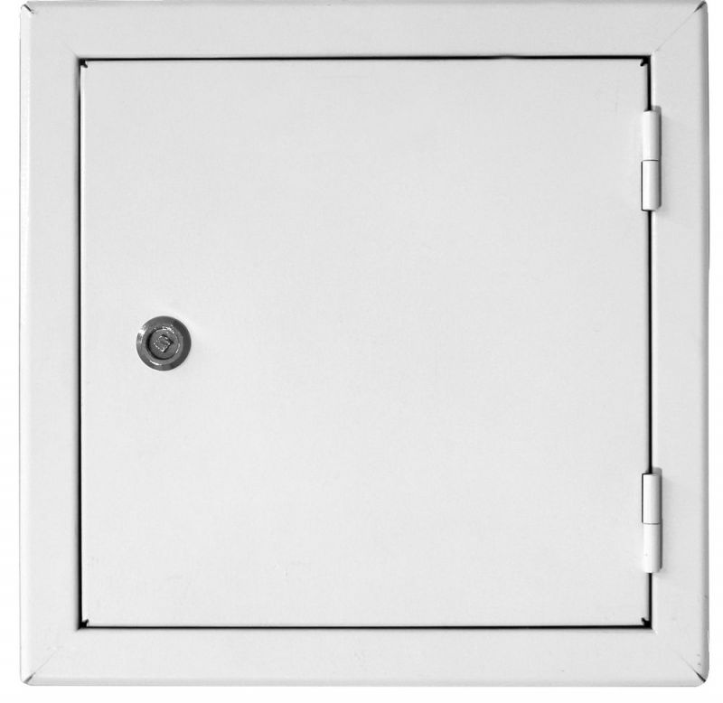 UPMANN Revitür SOFTLINE SOLID 400x400 RAL9016 D/W Airproof gedämmt - 21819