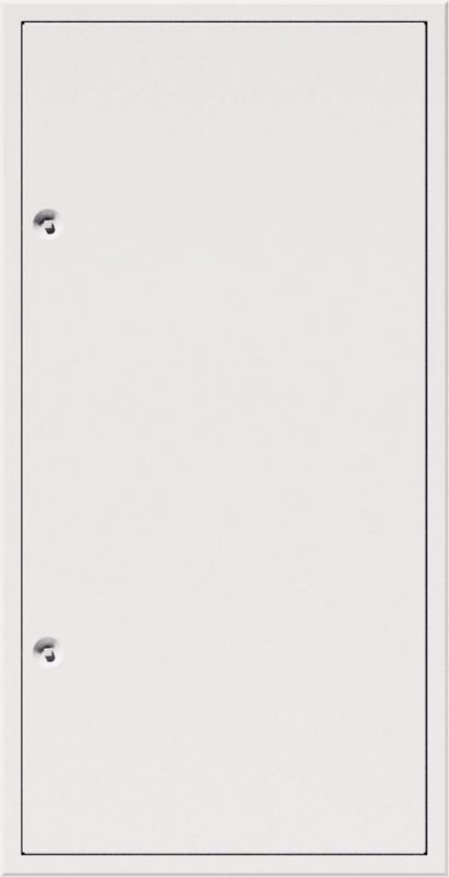 UPMANN Revisionstür PRIMUS W/D weiß 400x800mm mit Vierkant - 24221