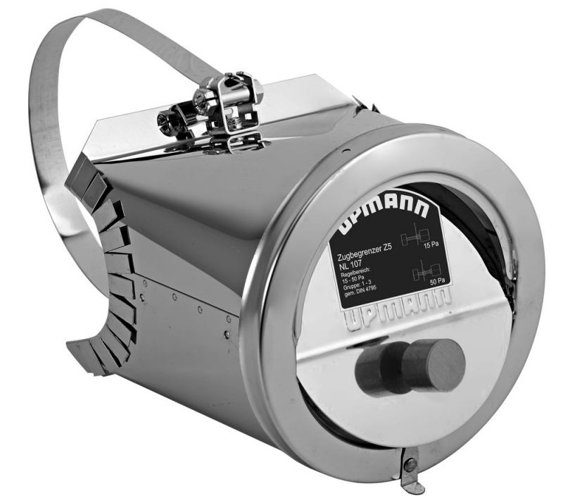 UPMANN Zugbegrenzer Z5 V2A 11-20 cm mit Rauchrohradapter - 30150