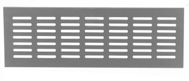 UPMANN Lüftungsblech Alu 500x130 mm Alu-eloxiert EV1 - 50526