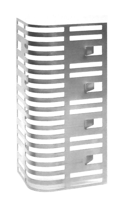 UPMANN Stoßfugenlüfter Clip V2A, 6cm, zum nachträglichen Einbau - 54702