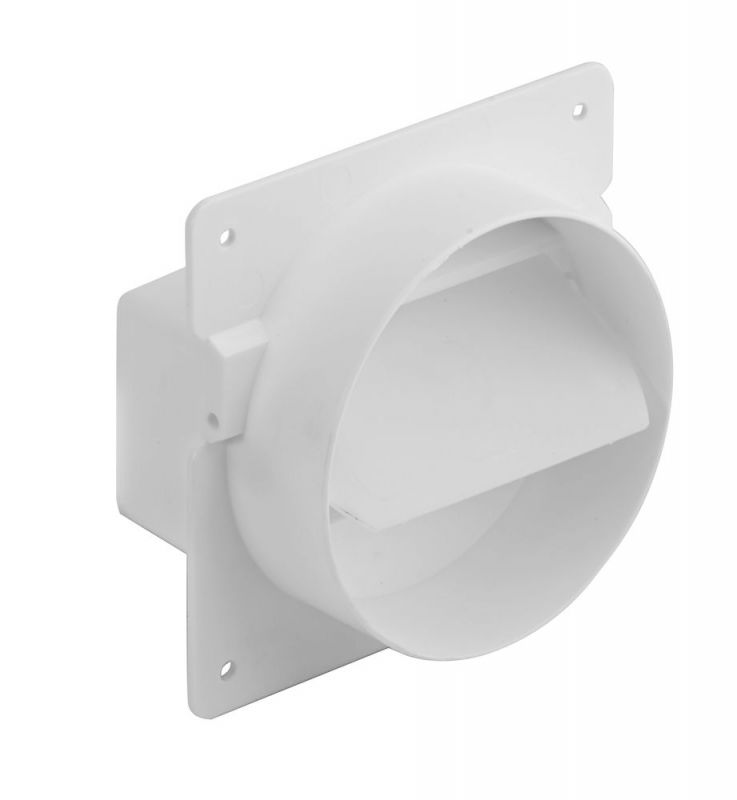 UPMANN Rückstauklappen Flachkanal DN125 mm weiß - 66244