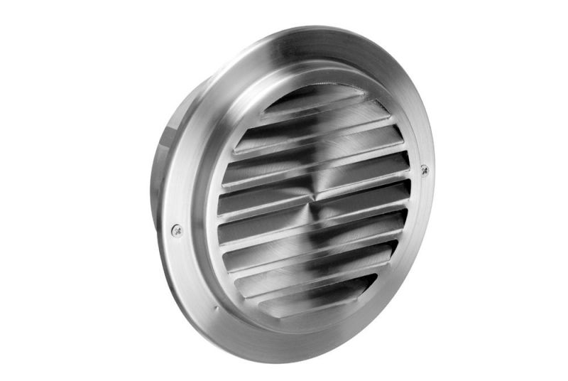 UPMANN Lamellengitter DN100,V2A flach mit Fl. - 66690