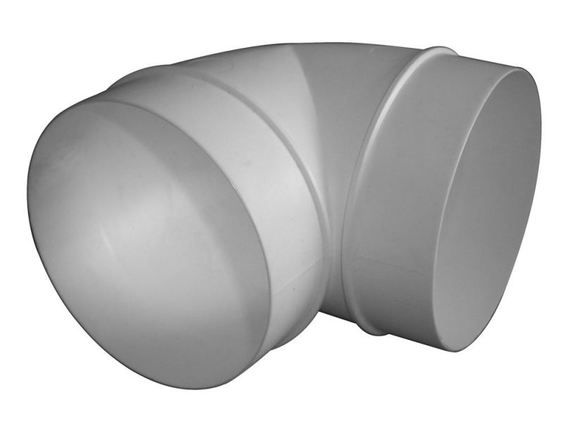 UPMANN Rundrohrbogen 90 Grad DN 150 weiß - 66933