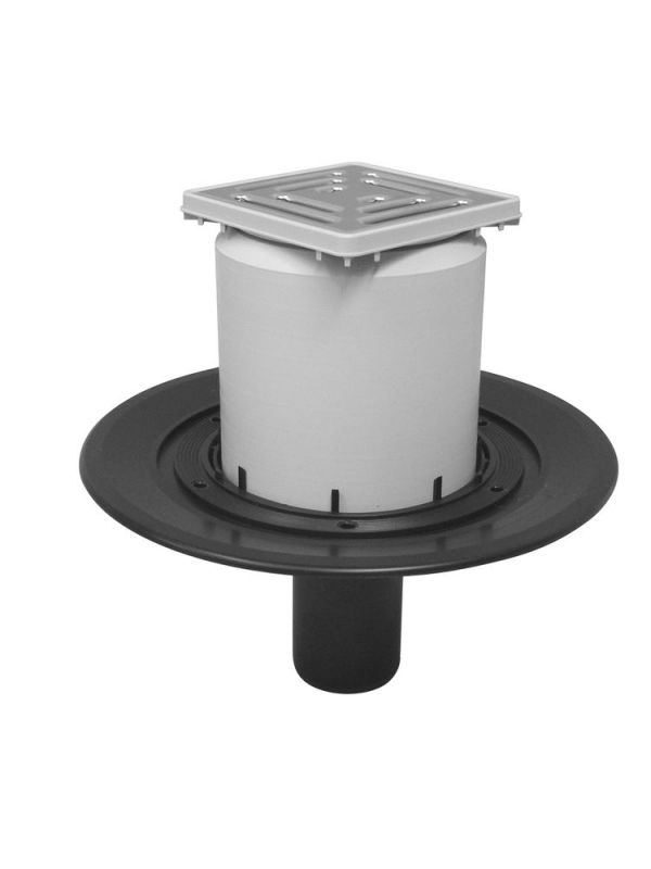 UPMANN avaloirs de balcon et terrasse DN70 mm / vertical - 80126