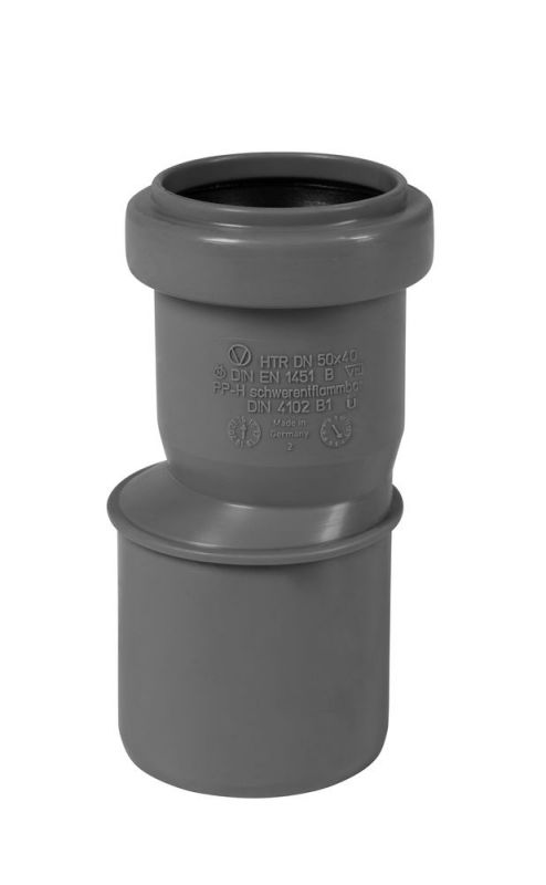 UPMANN HT-Übergangsrohr DN 50/40 - 82221
