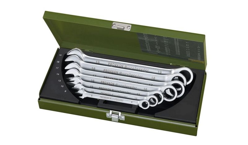 PROXXON MicroSpeeder-Satz in Standardausführung, 8-10-13-16-17-18-19 mm (7-teilig) - 23275