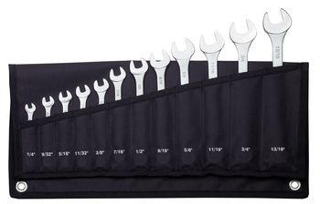 PROXXON SlimLine-Ring-Maulschlüsselsatz für zöllige Schraubengrößen (12-teilig) - 23816