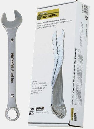 PROXXON SlimLine-Ring-Maulschlüsselsatz (21-teilig) - 23822