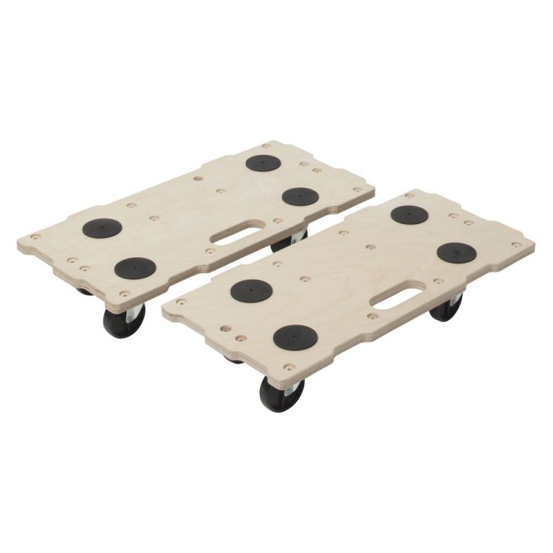 wolfcraft 2 Puzzle Boards, Möbelroller FT 400 - 5543000