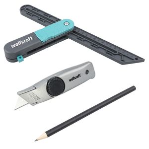 wolfcraft 1 Vinylboden-Verlege-Set, 3-tlg. - 6978000