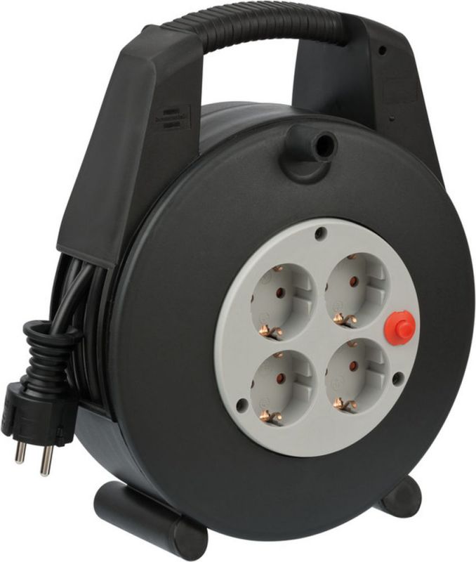 Brennenstuhl Vario Line noir/gris clair 15m